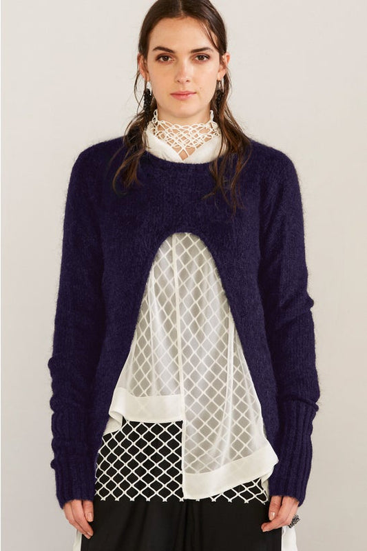 TAYLOR Subdued Sweater/ Lapis